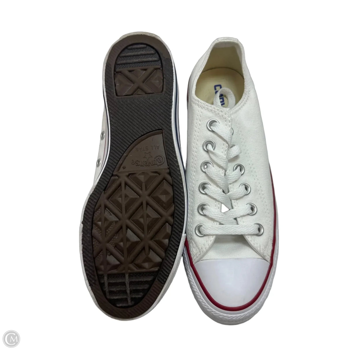 Shoes Athletic By Converse In White, Size: 7