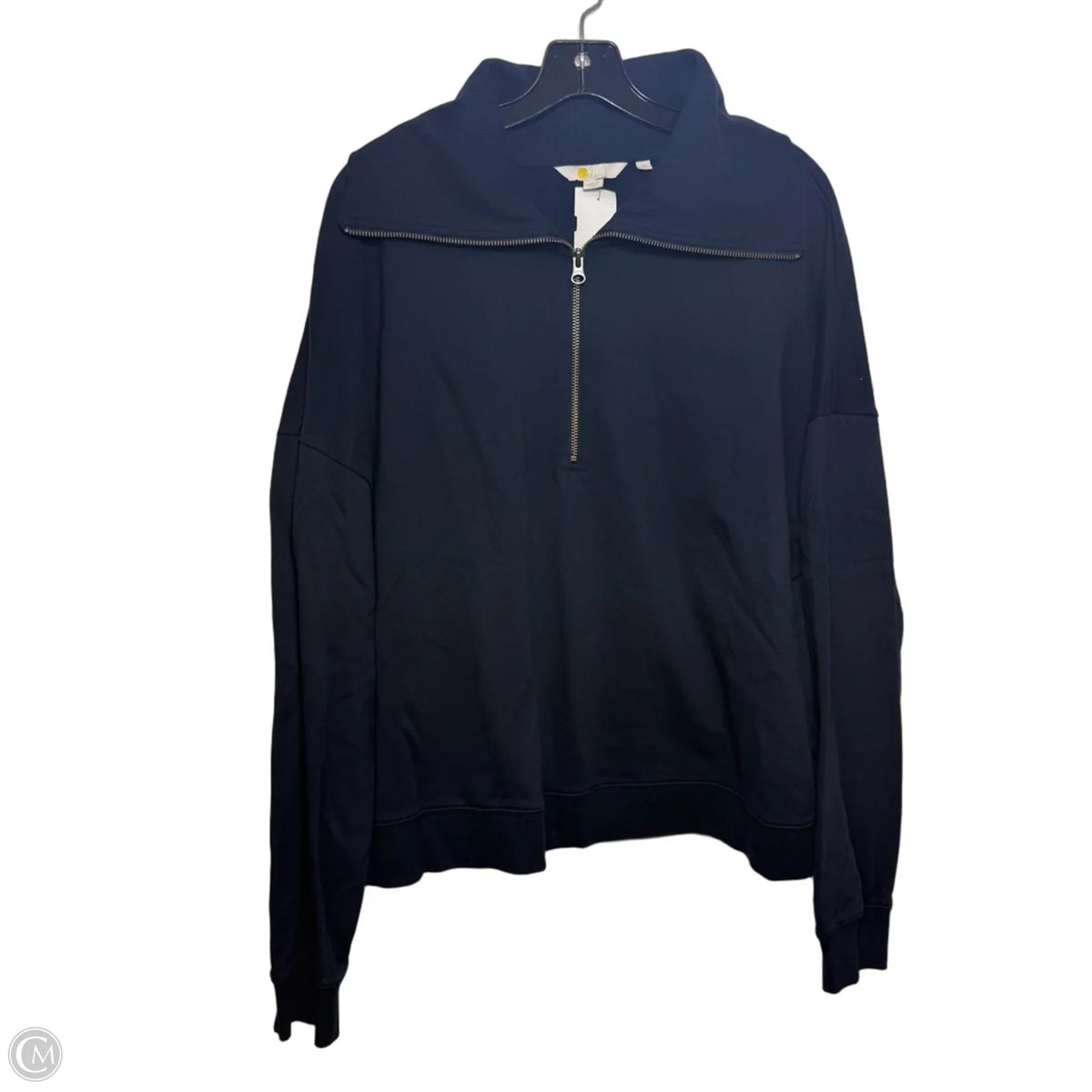Sweatshirt Collar By Boden In Navy, Size: Xl