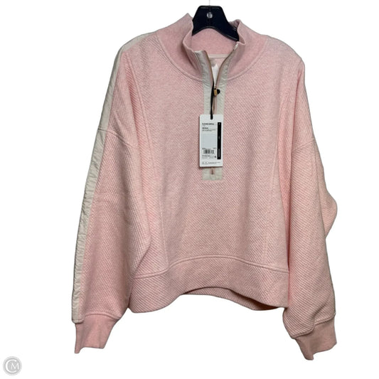 Sweatshirt Collar By Calia In Pink, Size: Xl