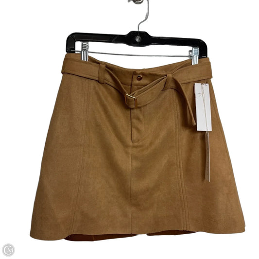 Skirt Mini & Short By Bishop + Young In Tan, Size: L