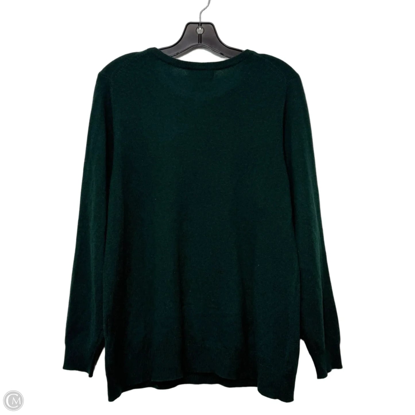 Cashmere Sweater By Charter Club In Green, Size: L