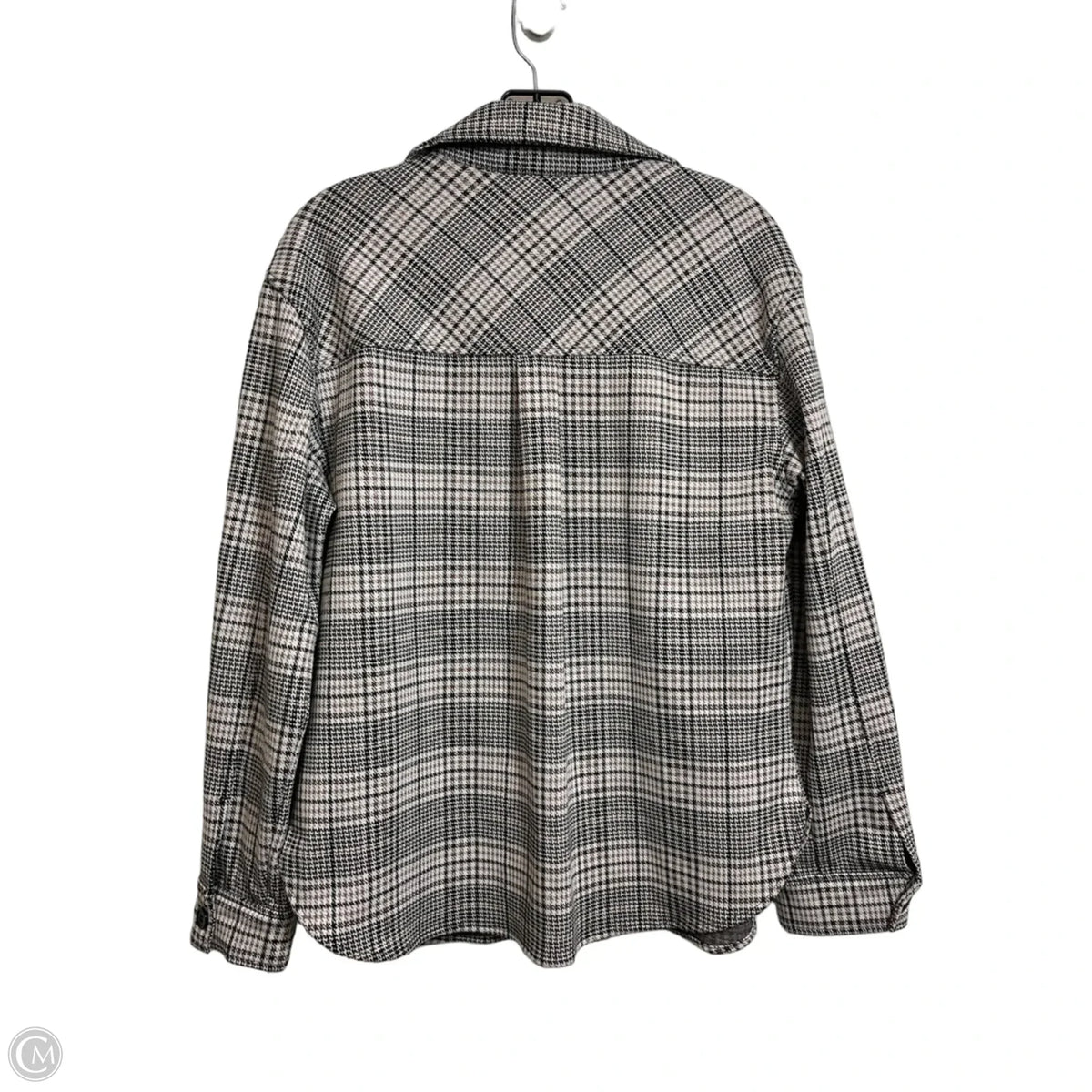 Jacket Shirt By Sanctuary In Plaid Pattern, Size: S