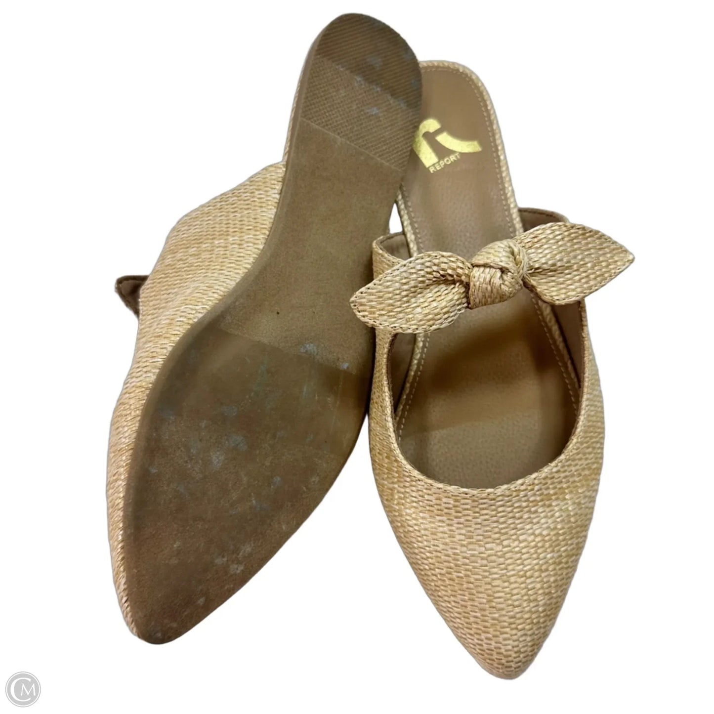 Shoes Flats By Report In Tan, Size: 9.5