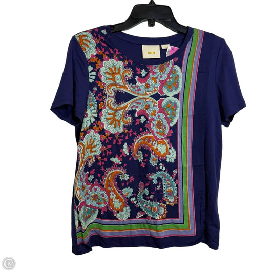 Top Short Sleeve By Maeve In Purple, Size: Xs