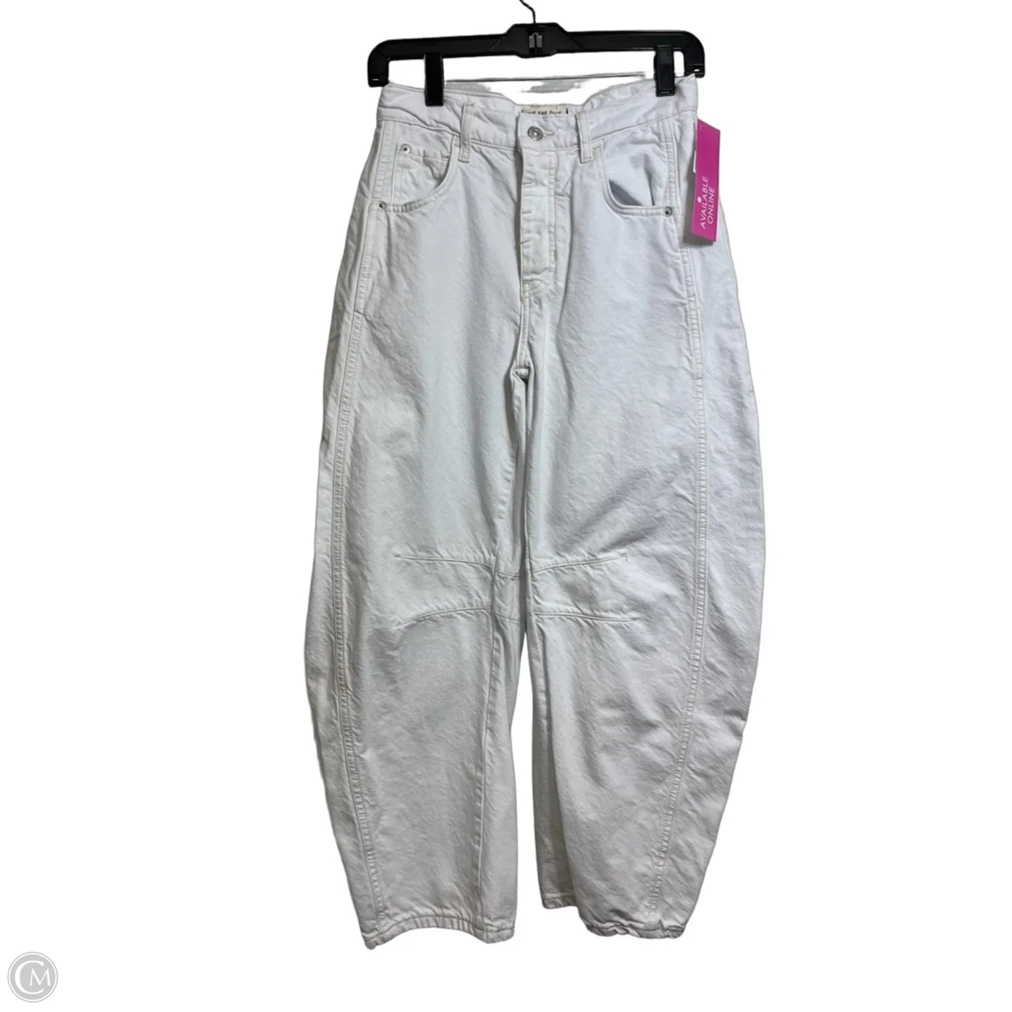 Jeans barrel By We The Free In White, Size: 0
