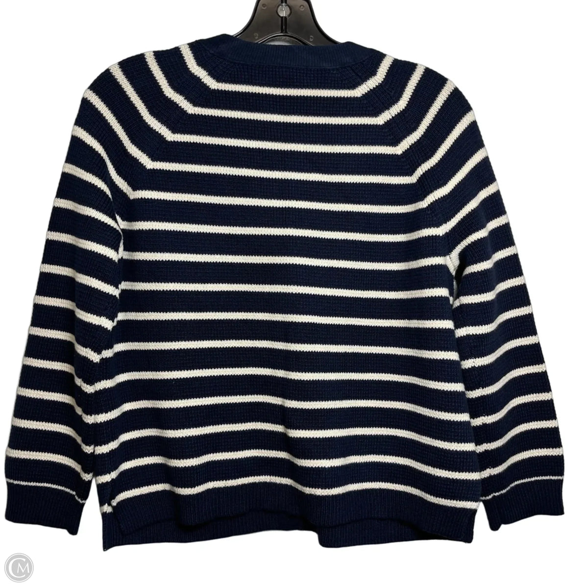 Sweater By J. Crew In Blue stripe, Size: Xs