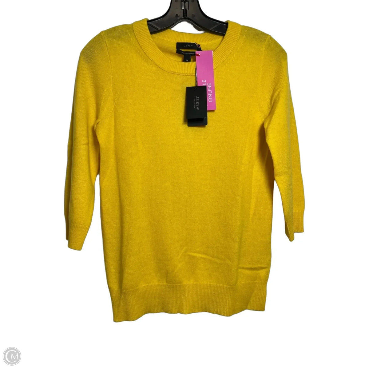 Sweater By J. Crew In Gold, Size: Xs