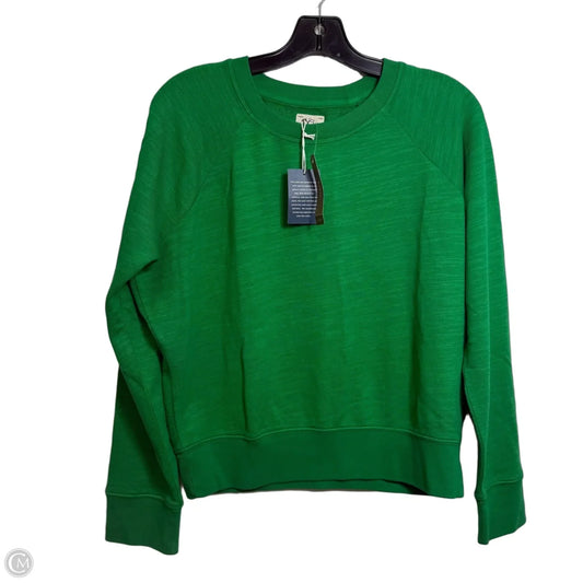 Lightweight Sweatshirt Crewneck By J. Crew In green, Size: Xs