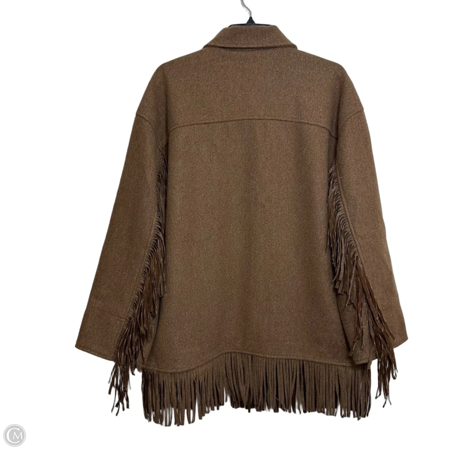 Jacket Other By Clothes Mentor In Brown, Size: L