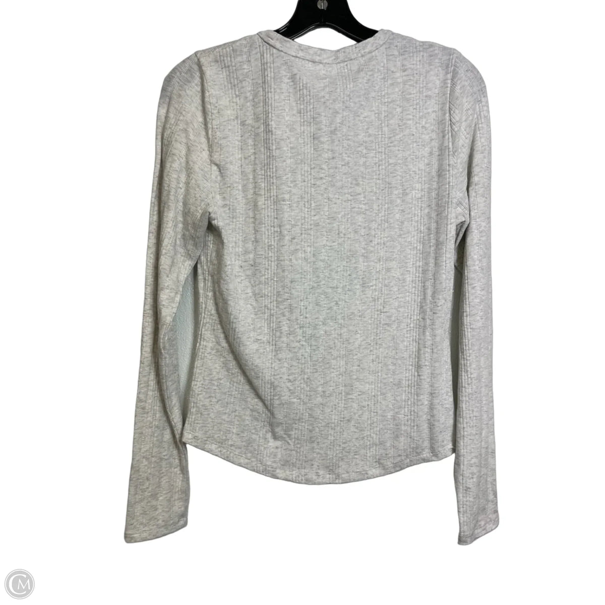 Top Long Sleeve By American Eagle In Beige, Size: L