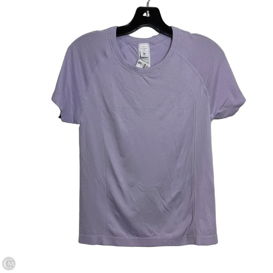Athletic Top Short Sleeve By Old Navy In Purple, Size: M