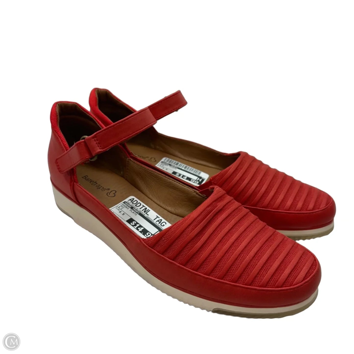 Shoes Flats By Bare Traps In Red, Size: 8.5
