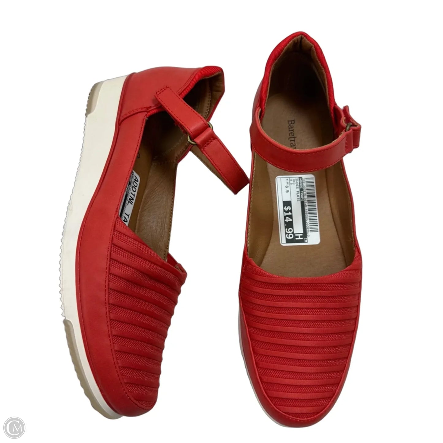 Shoes Flats By Bare Traps In Red, Size: 8.5