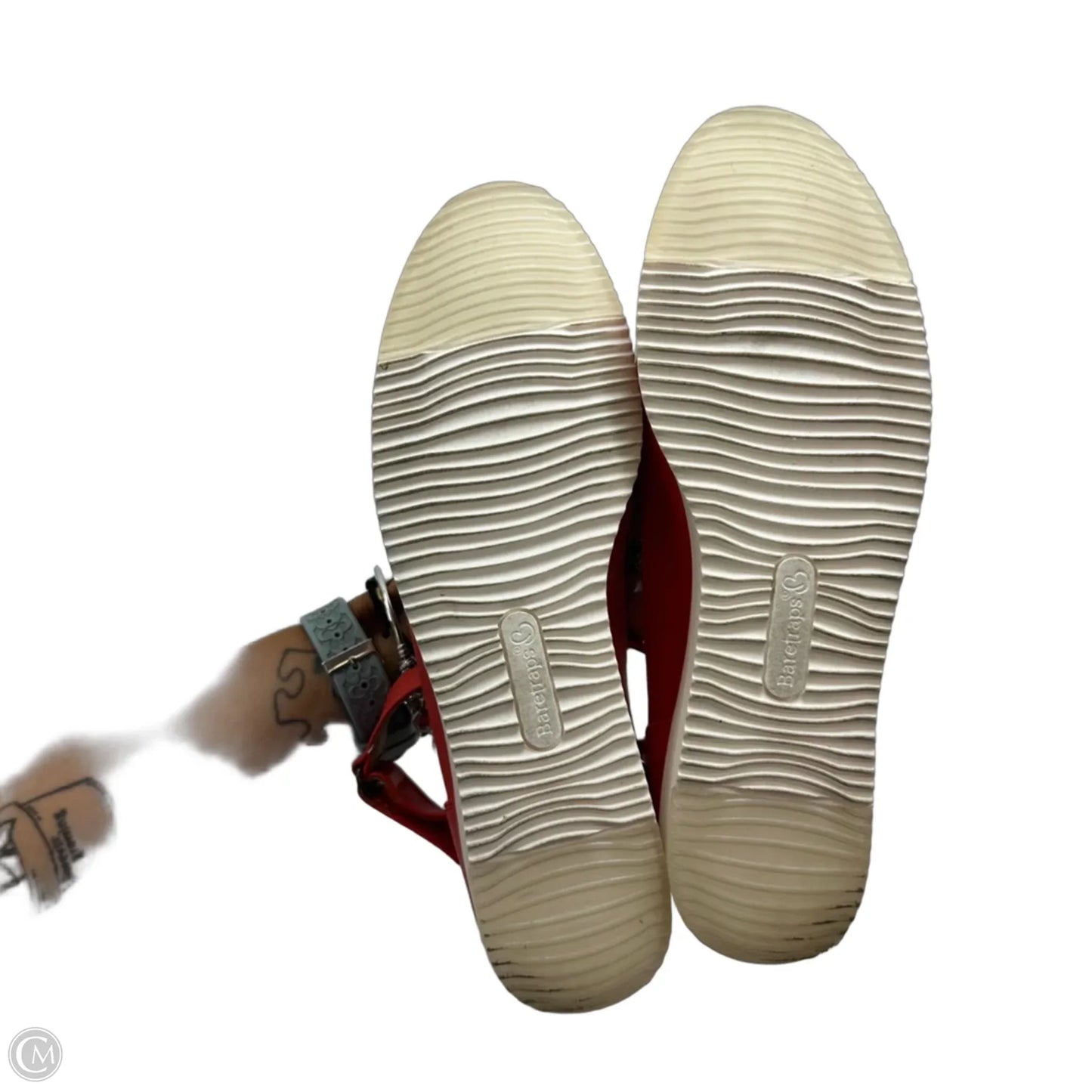 Shoes Flats By Bare Traps In Red, Size: 8.5