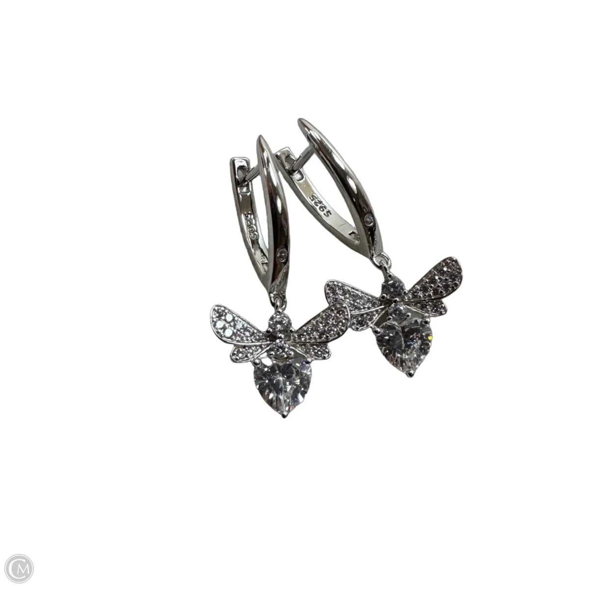 Sterling silver butterfly earrings By Clothes Mentor, Size: