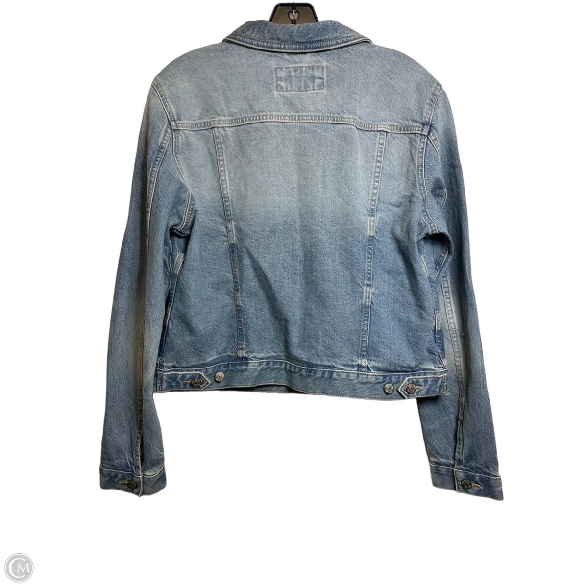 Jacket Denim By Loft In Blue Denim, Size: M