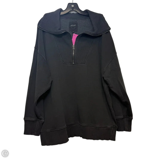 Sweatshirt Collar By Aerie In Grey, Size: L