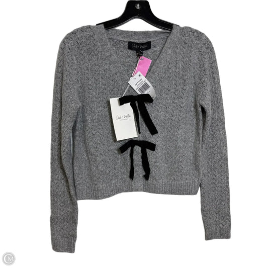 Cardigan By Oak & Trellis In Grey, Size: 8