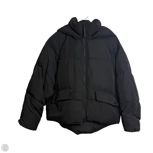 Jacket Puffer & Quilted By TRF In Black, Size: M