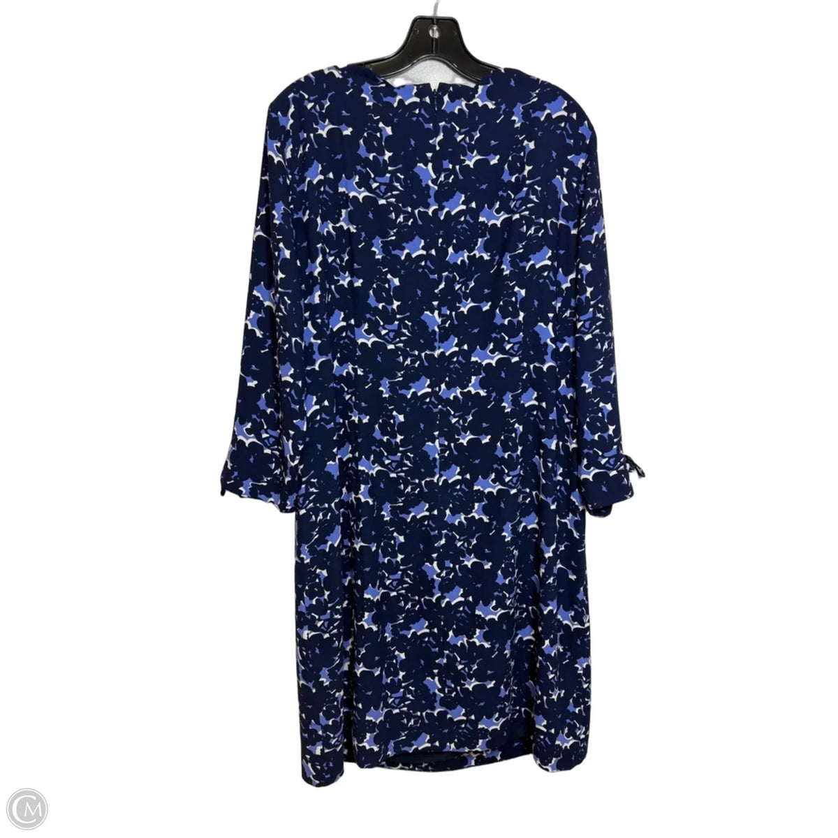 Dress Party Midi By Talbots In Blue, Size: 16