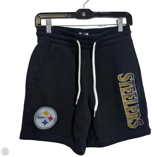 Pittsburgh Steelers Shorts By Clothes Mentor In Black & Gold, Size: Xs