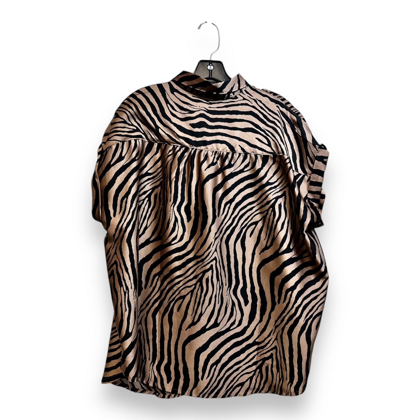 Top Sleeveless By Wishlist In Animal Print, Size: S