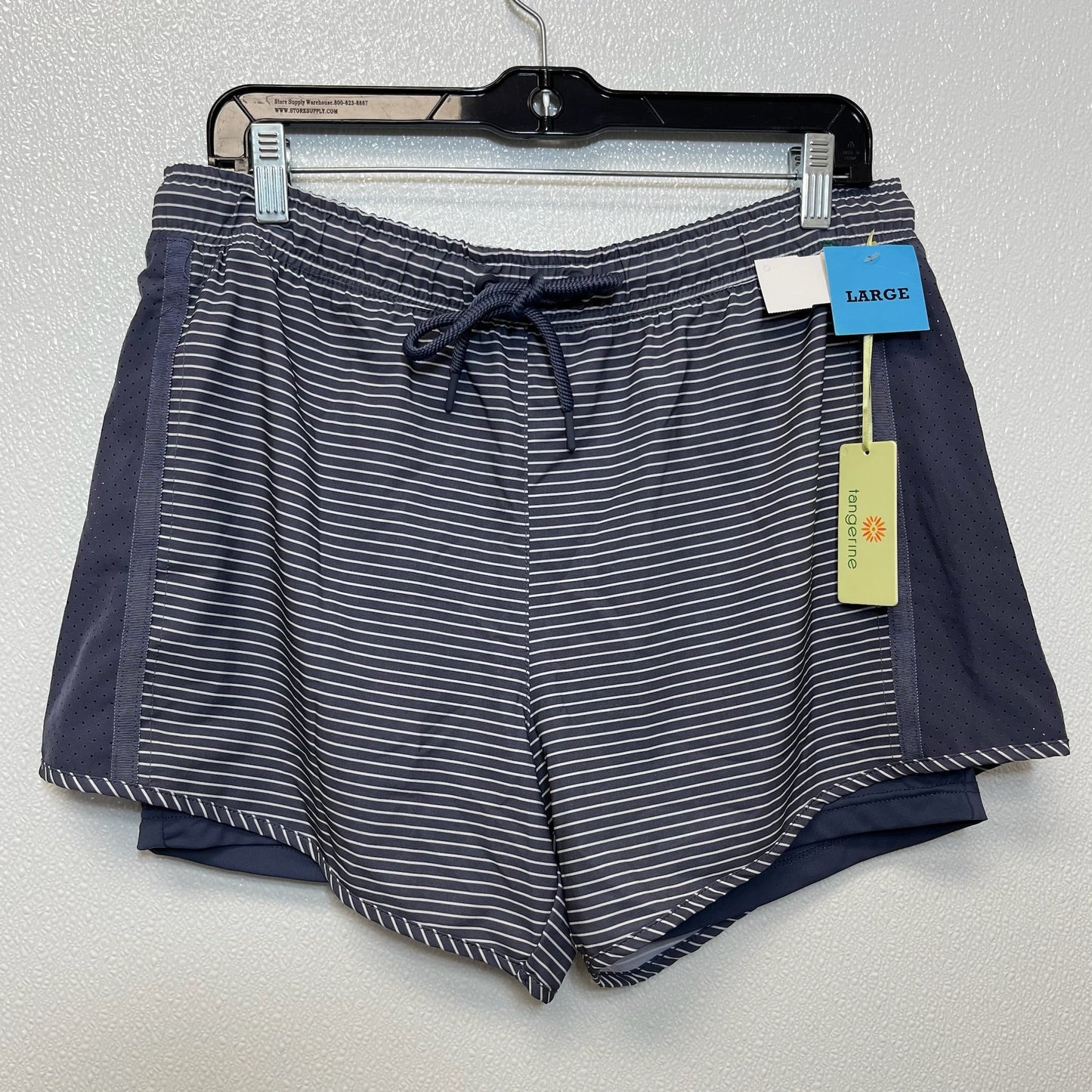 Grey Athletic Shorts Tangerine, Size L