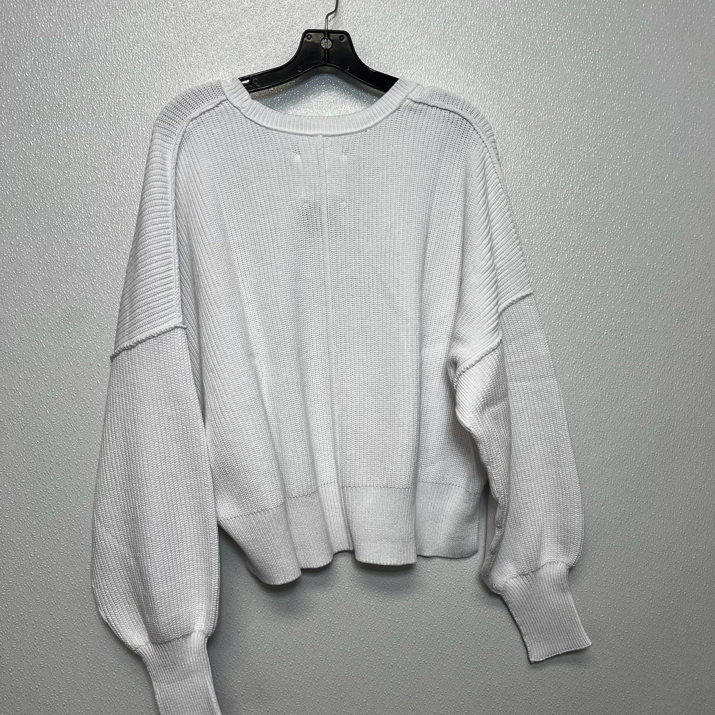 Sweater By Aerie In White, Size: L