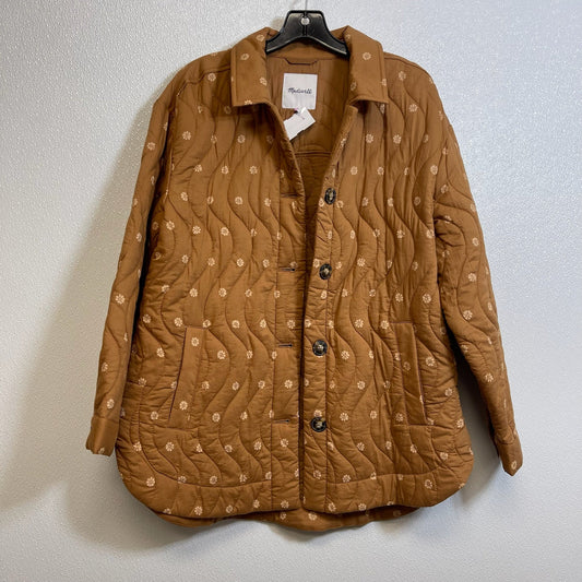 Jacket Puffer & Quilted By Madewell In Gold, Size: M