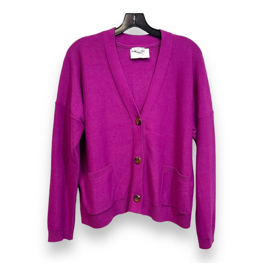 Cardigan By J Jill O In Fuschia, Size: L