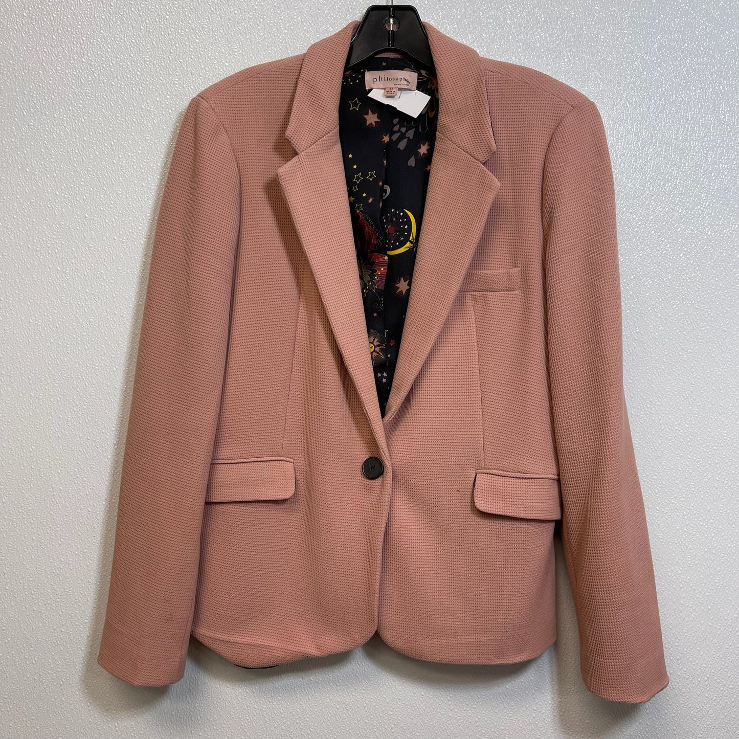 Blazer By Philosophy In Pink, Size: 10