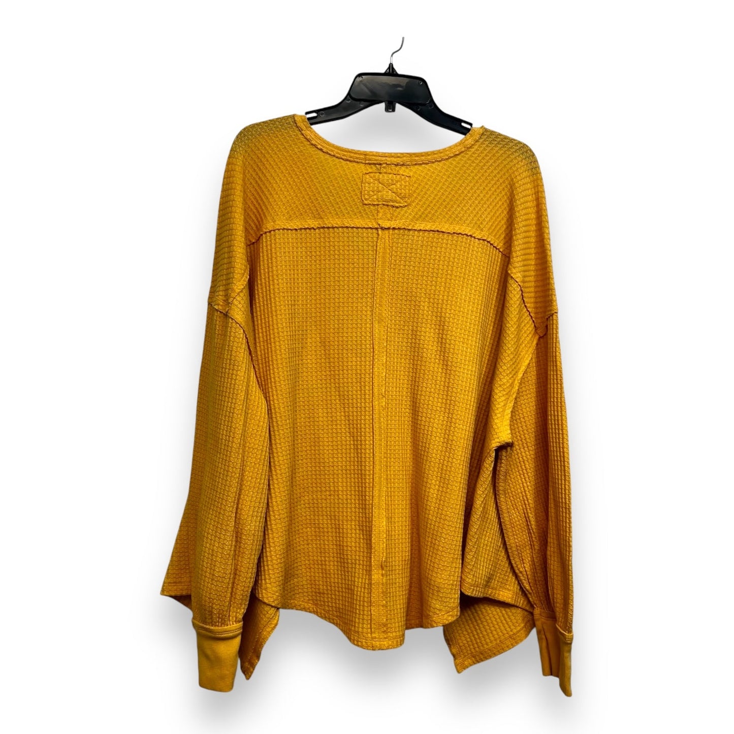 Top Long Sleeve By We The Free In Gold, Size: L