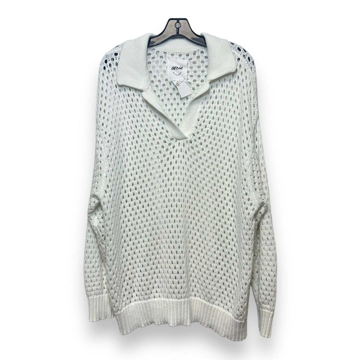 Sweater By Aerie In White, Size: L