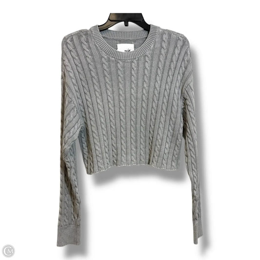 Sweater By Aerie In Grey, Size: L