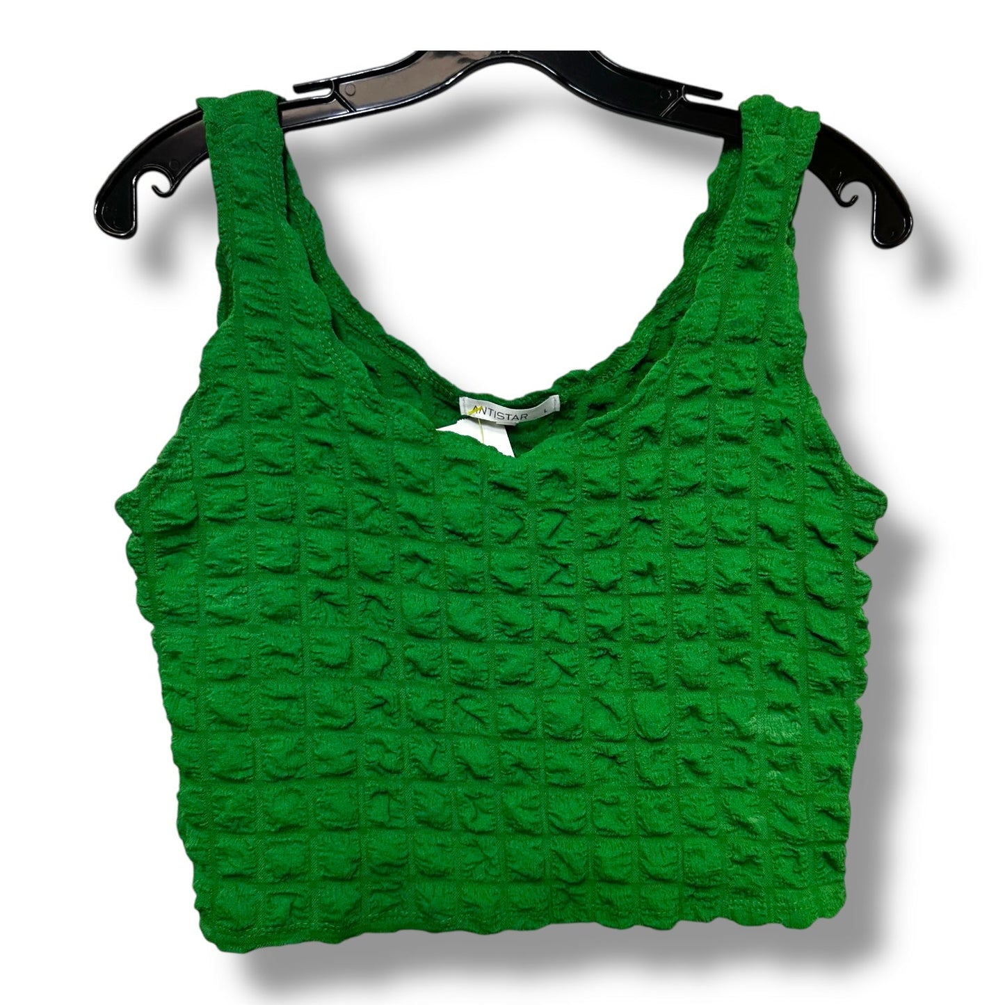 Top Sleeveless By Clothes Mentor In Green, Size: L