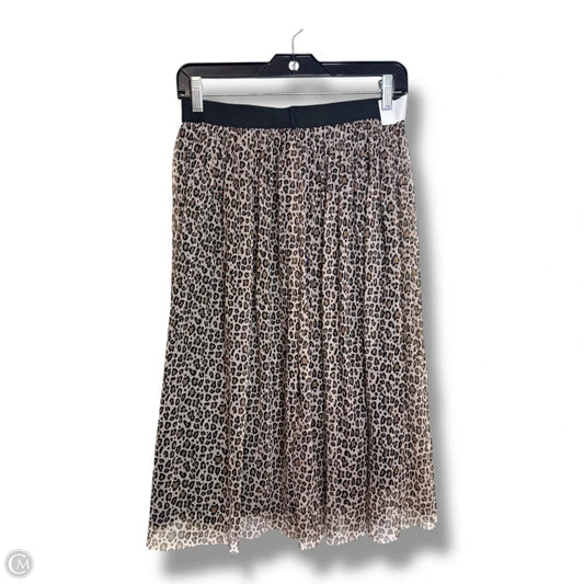 Skirt Midi By A New Day In Leopard Print, Size: S
