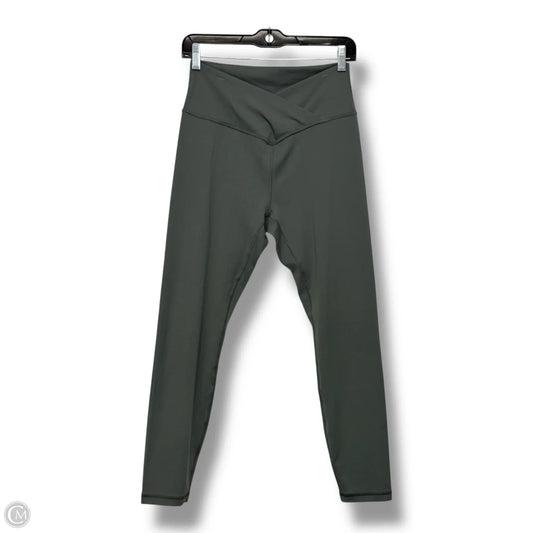 Athletic Pants By CRZ YOGA  In Green, Size: M