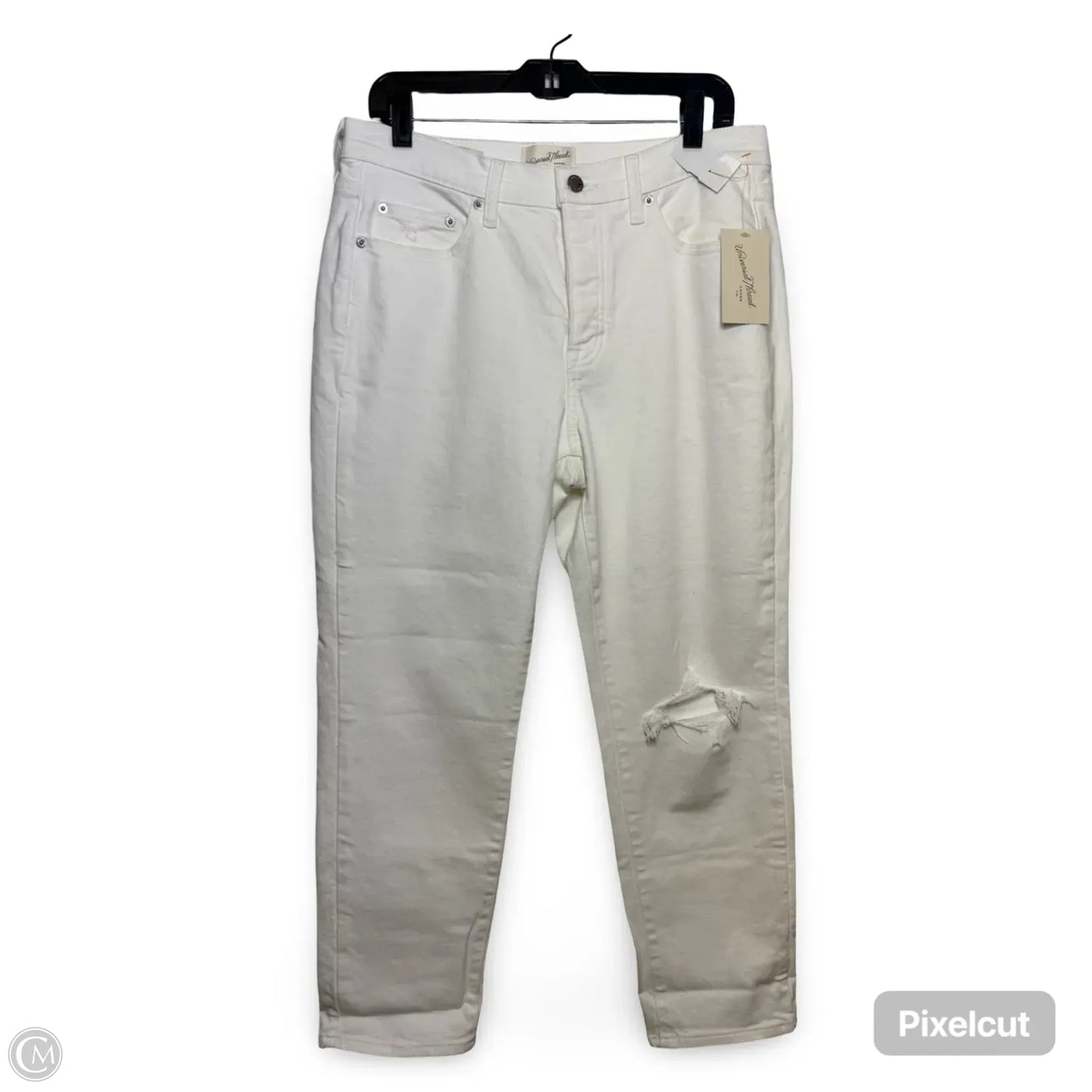 Jeans mid rise 80s slim By Universal Thread In White, Size: 12