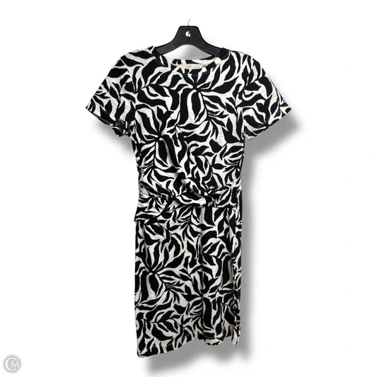 Dress Casual Short By Loft In Black & White, Size: Xs