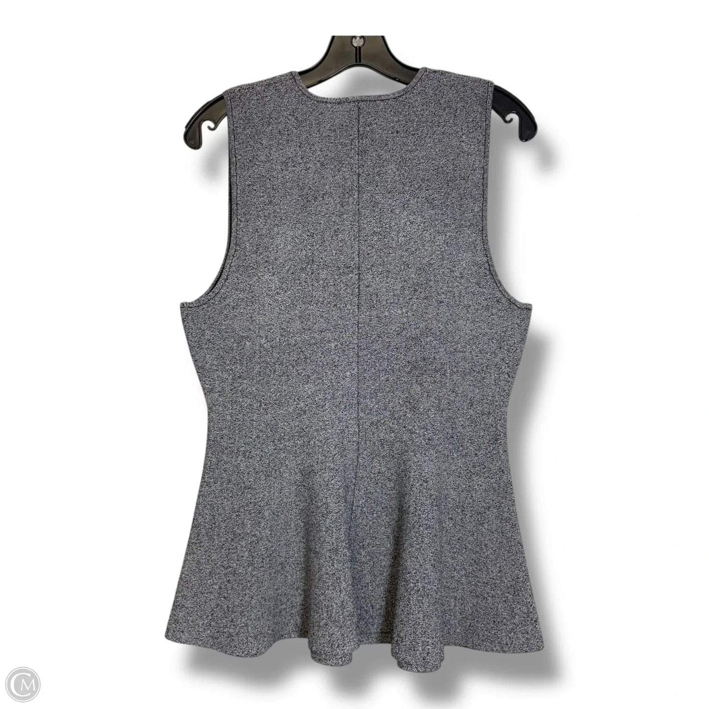 Top Sleeveless By Theory In Grey, Size: L