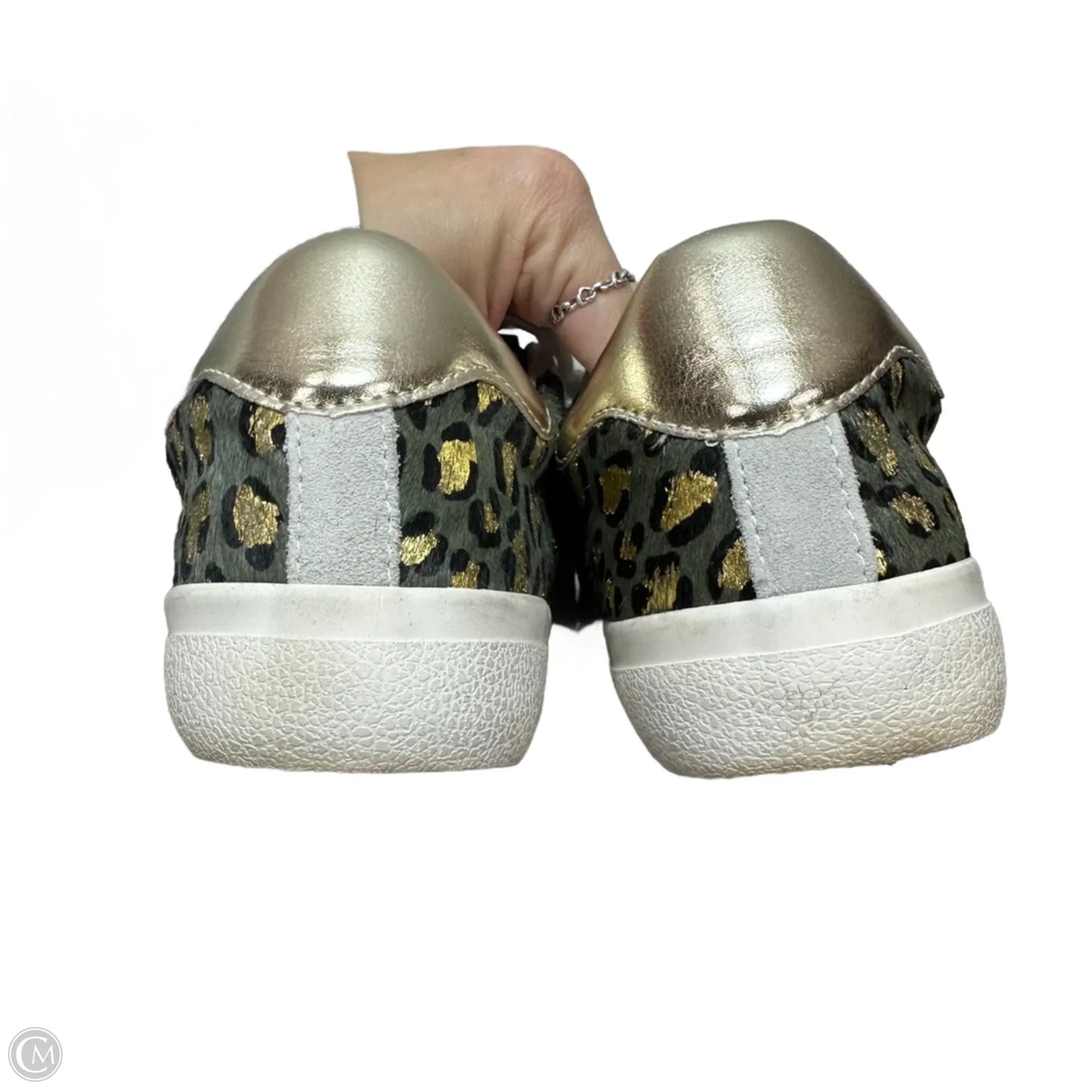 Shoes Athletic By Clothes Mentor In Animal Print, Size: 9.5