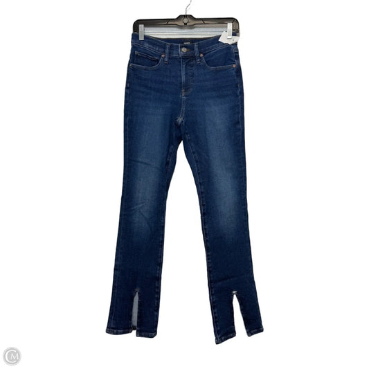Jeans Flared By Express In Blue, Size: 4