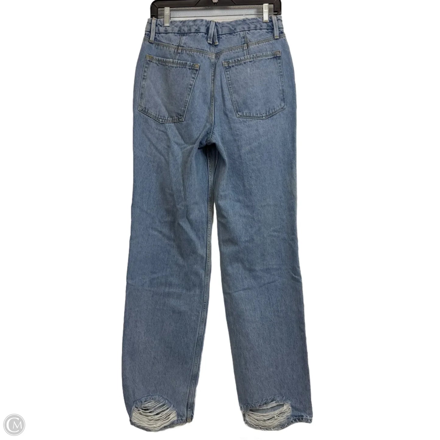 Jeans Boot Cut By Good American In Blue, Size: 4