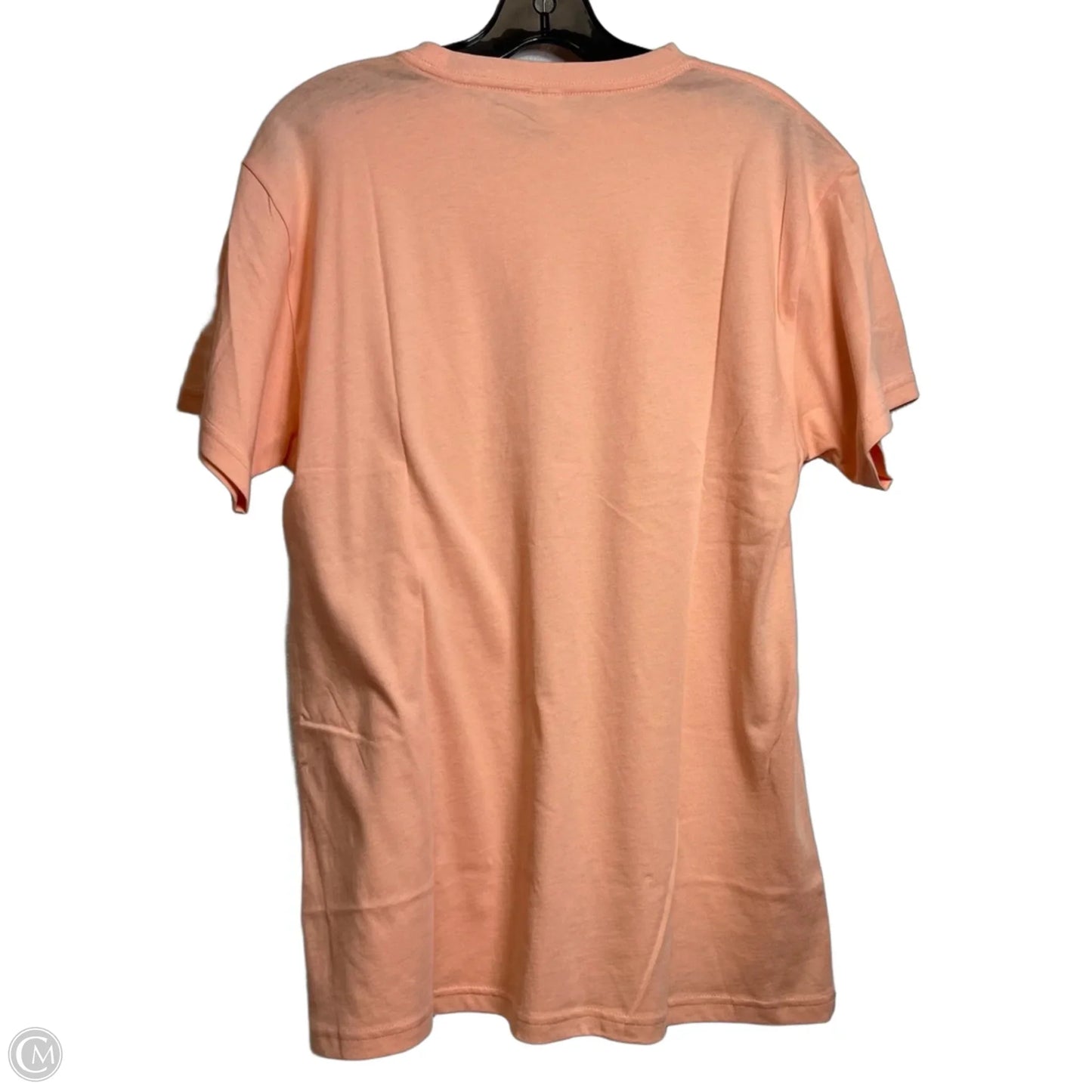 Top Short Sleeve By Pink In Peach, Size: Xs