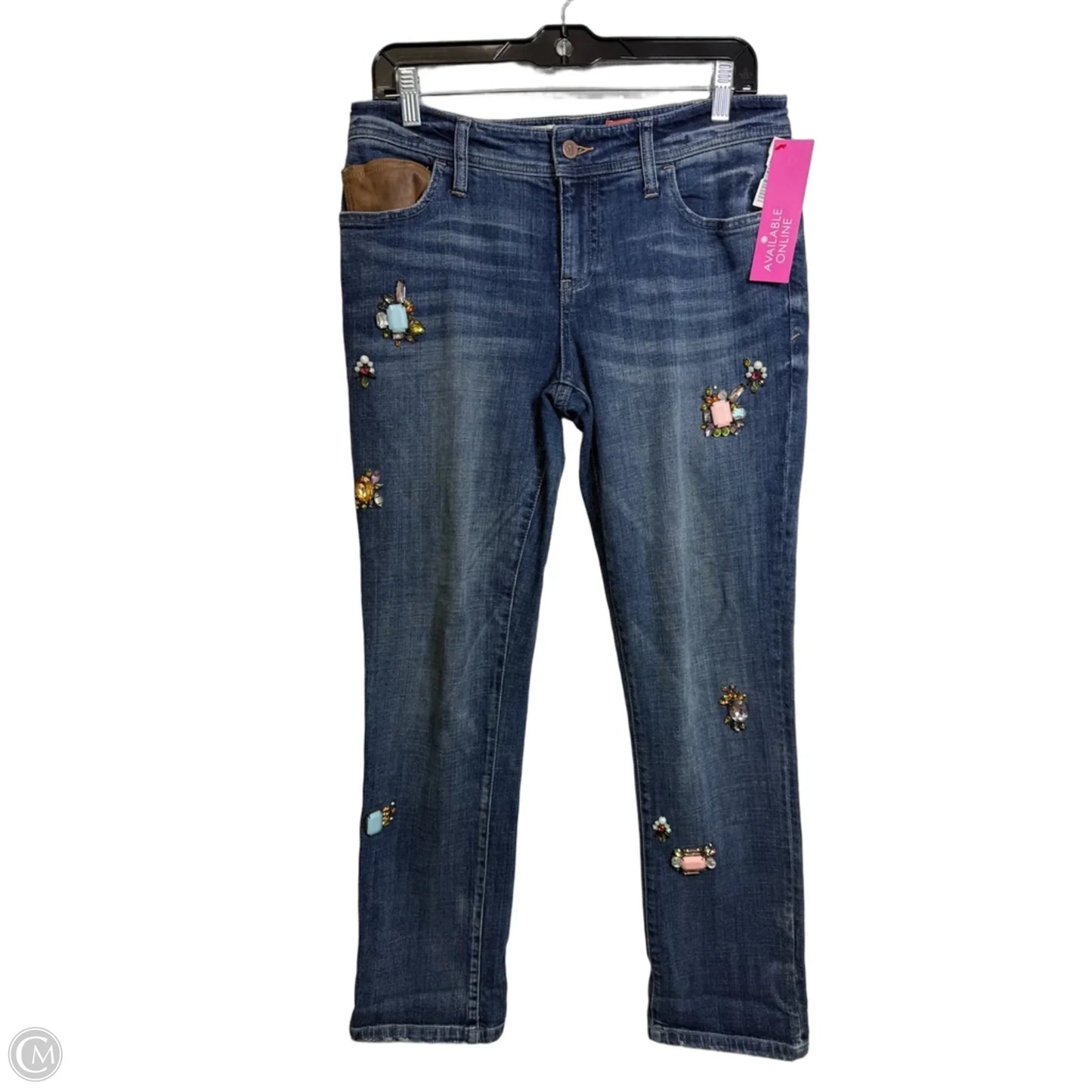 Jeans Straight By Pilcro In Blue, Size: 6