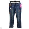 Jeans Straight By Pilcro In Blue, Size: 6