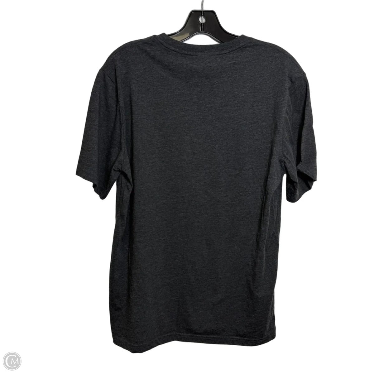 Top Short Sleeve Basic By District In Grey, Size: M