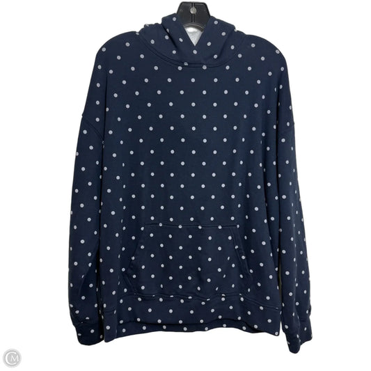 Sweatshirt Hoodie By Hollister In Navy, Size: S