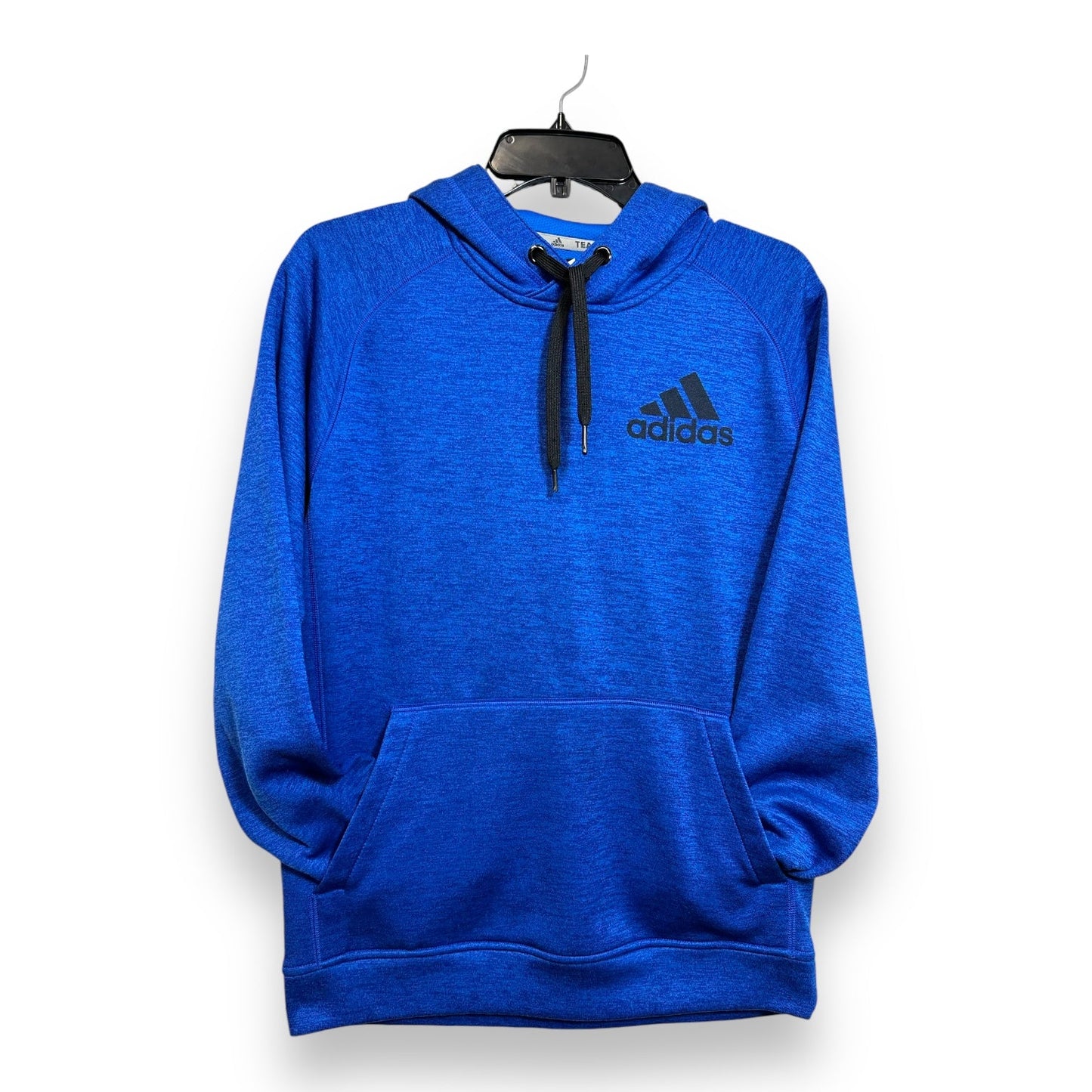 Sweatshirt Hoodie By Adidas In Blue, Size: S