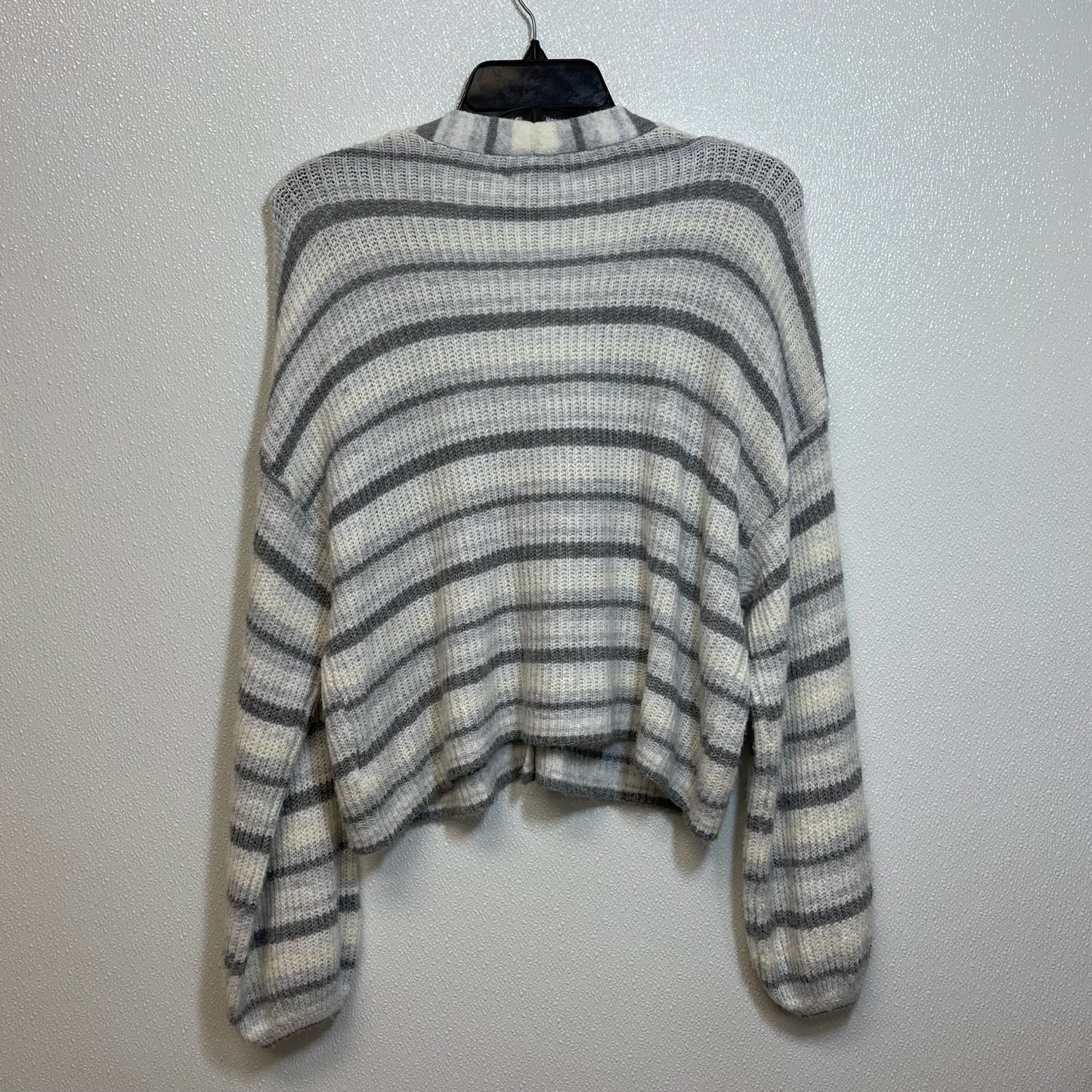 Sweater Cardigan By American Eagle In Grey, Size: S